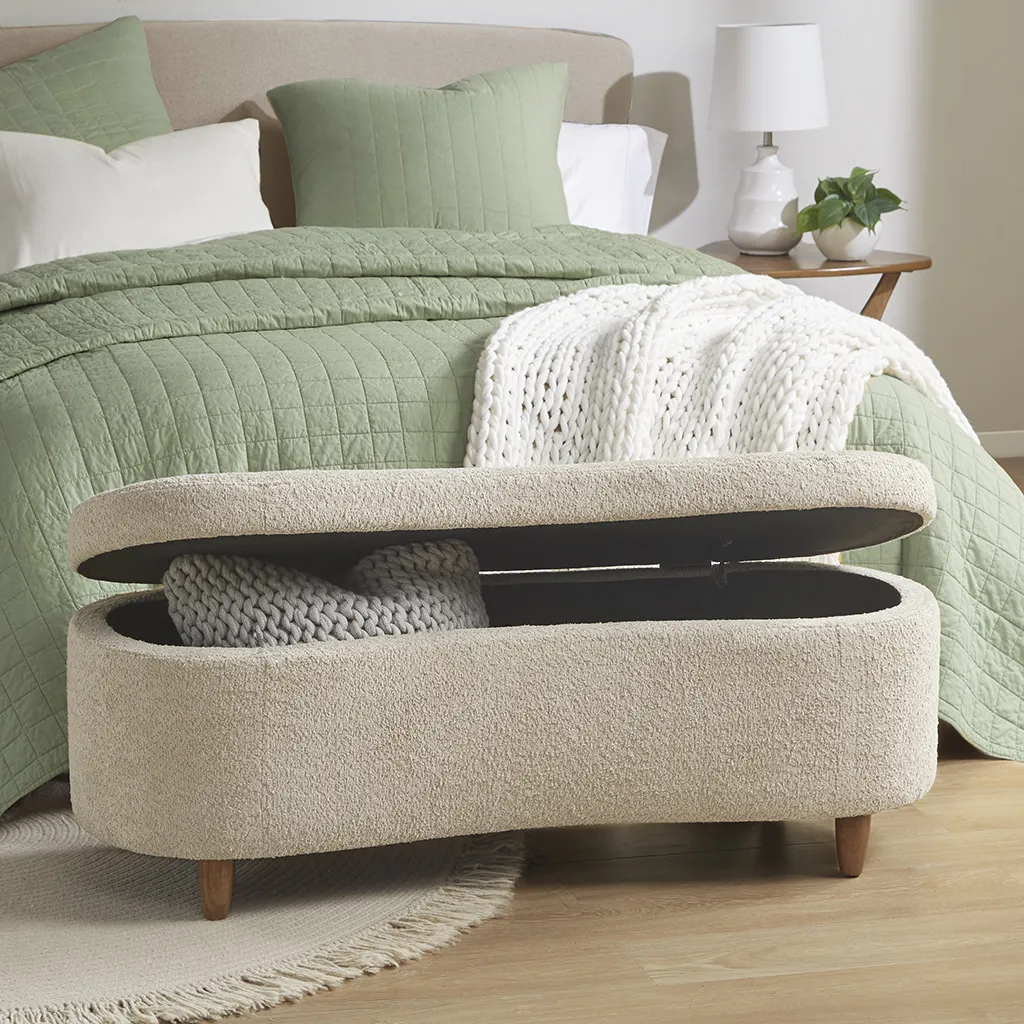 INK+IVY Bailey Storage Bench