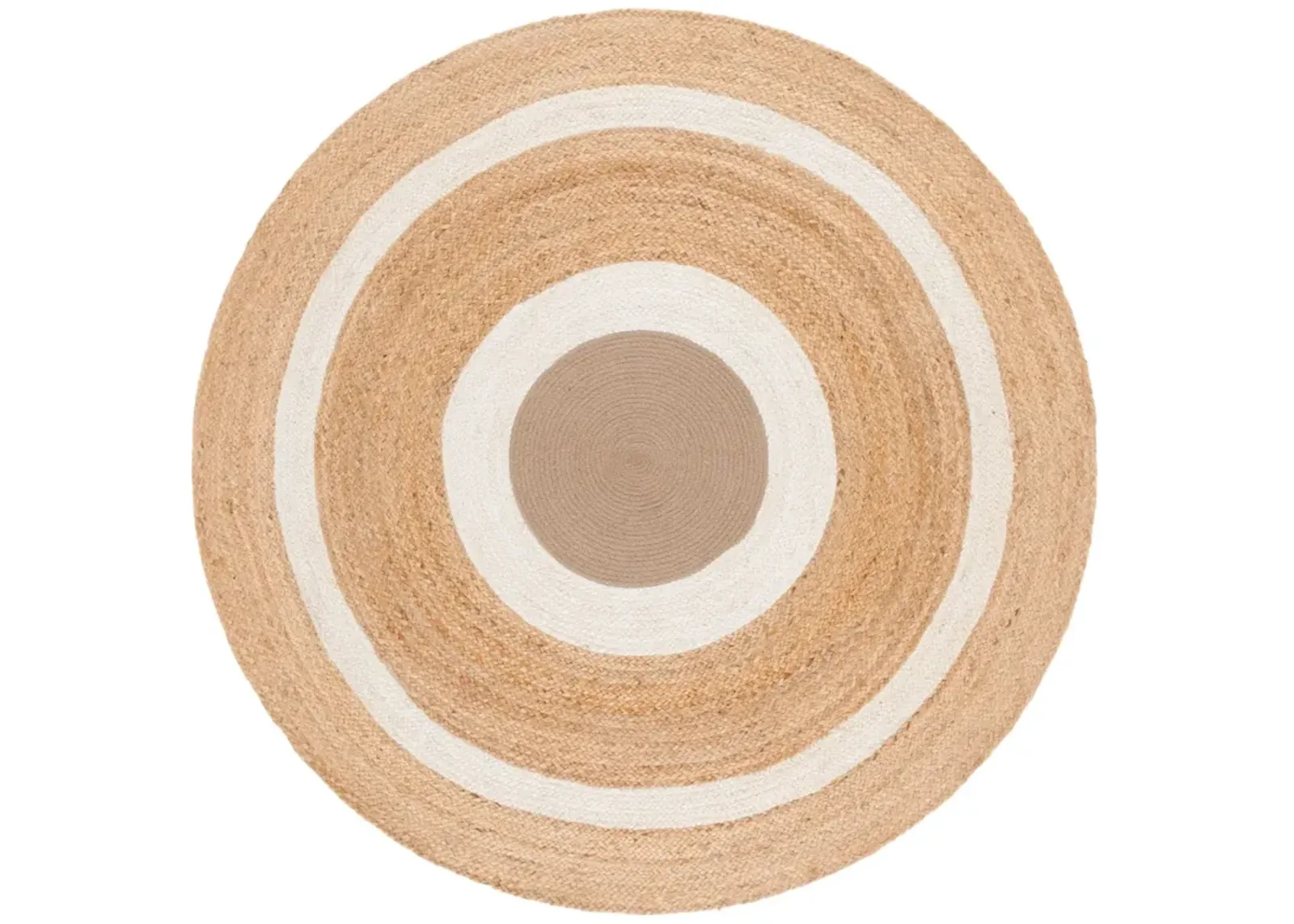 NATURAL FIBER 531 NATURAL  5' x 5' Round Round Rug