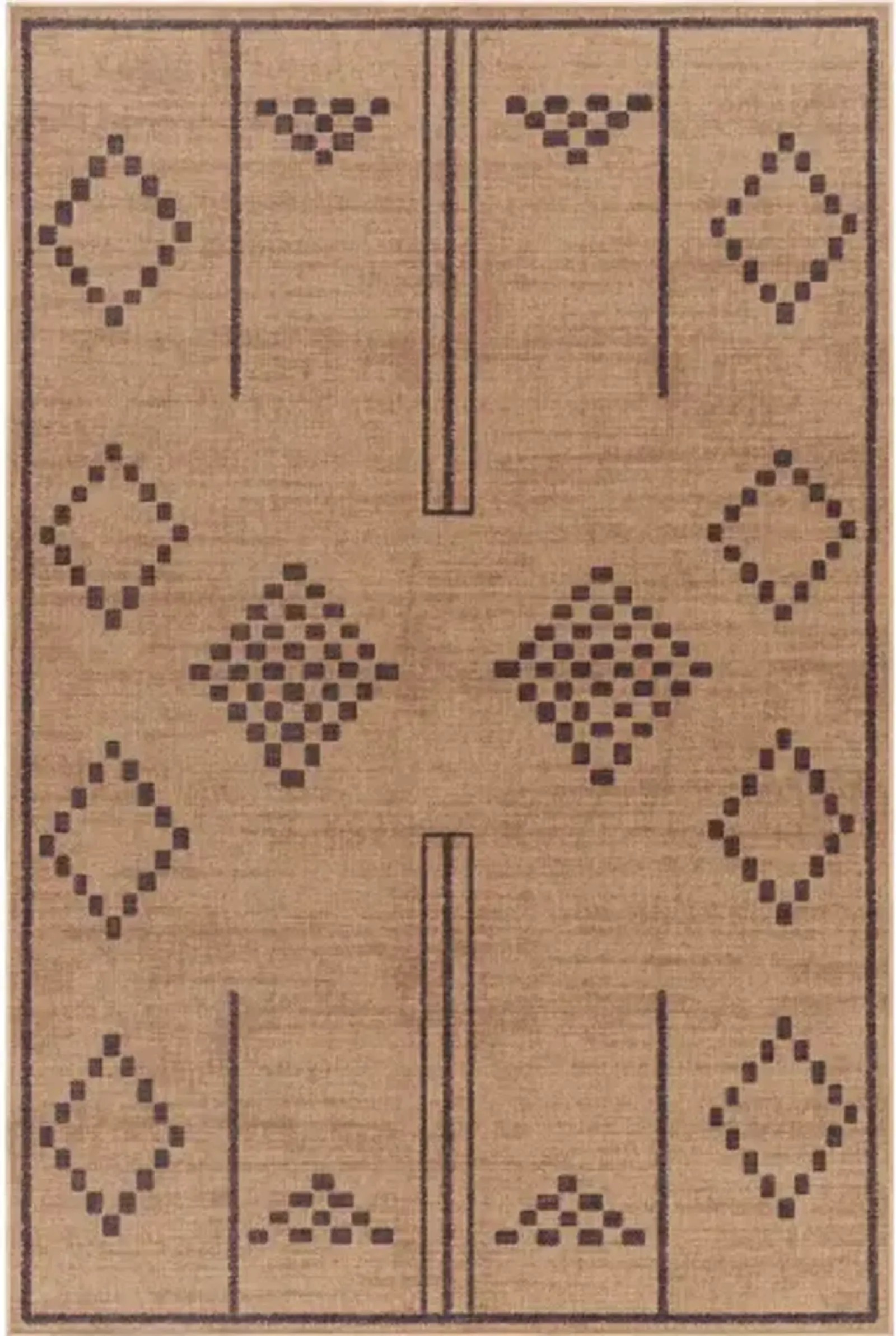 Ez Jute EZT-2303 6' x 9' Machine Woven Rug