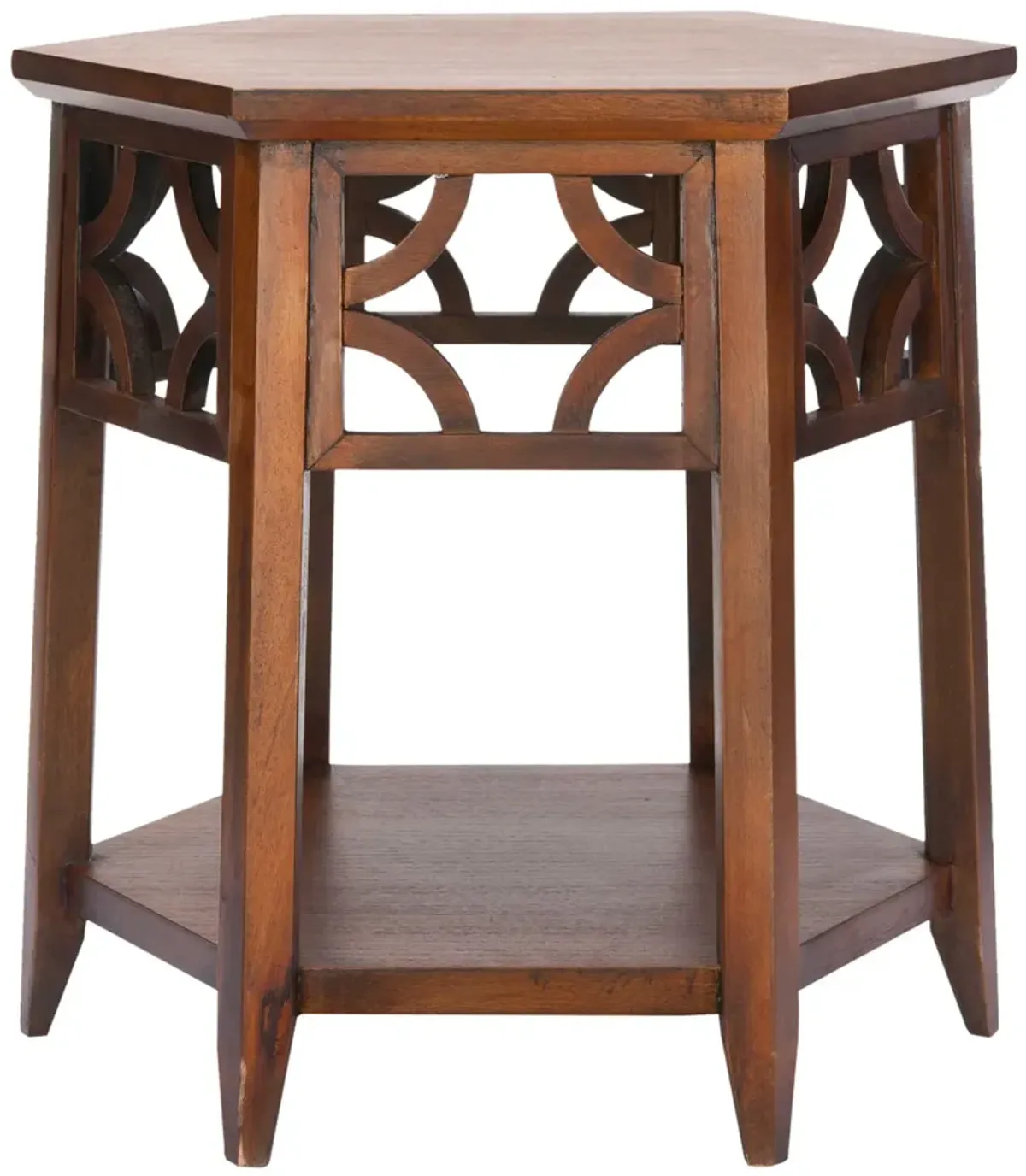 CONNR HEXAGON END TABLE 