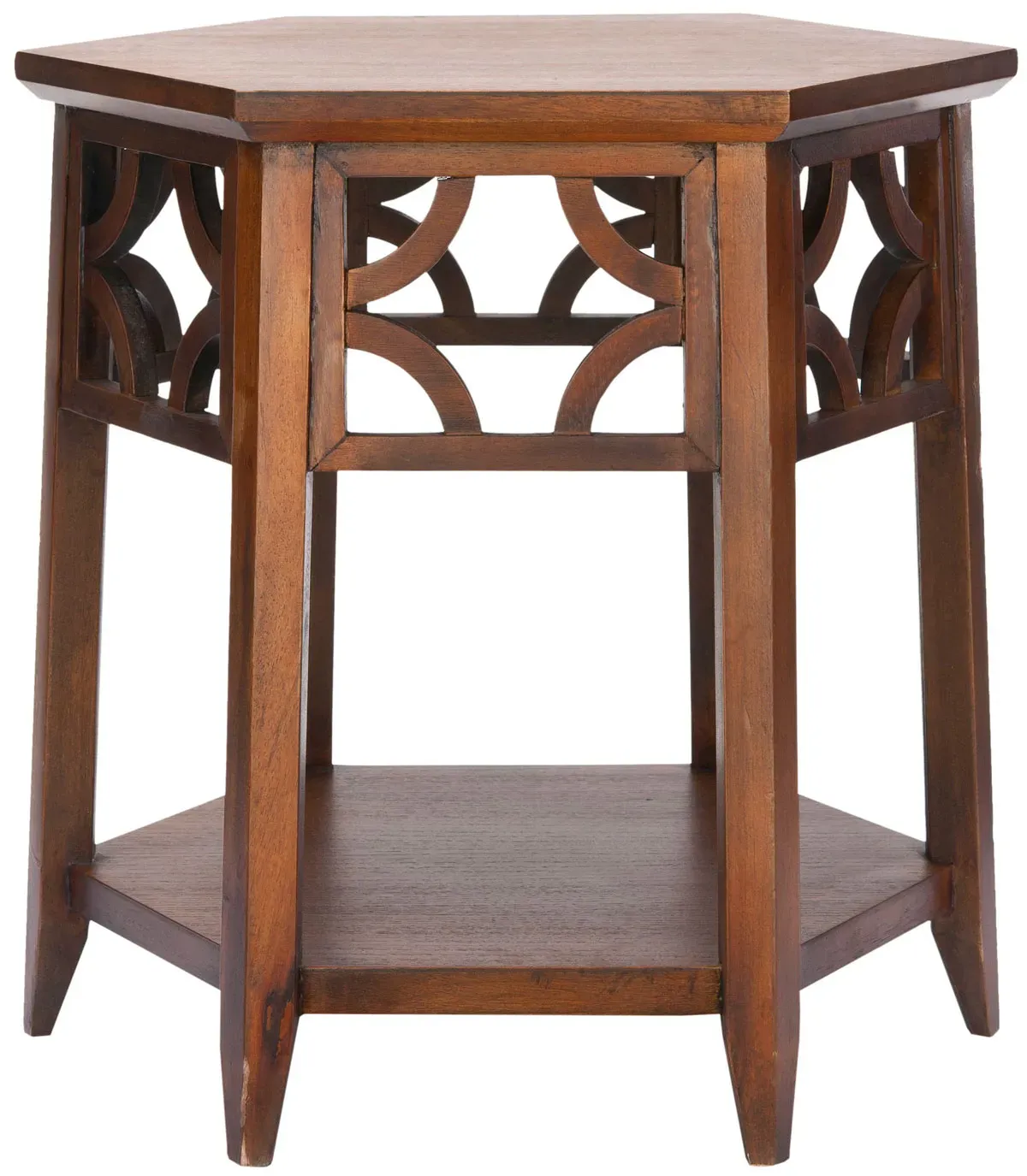 CONNR HEXAGON END TABLE 