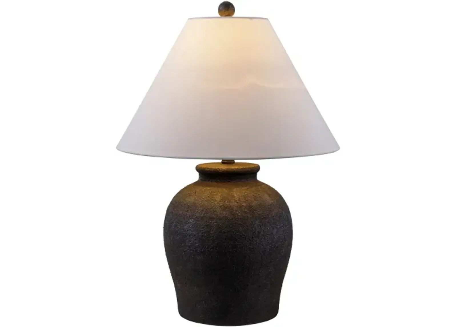 Mabon MBN-001 23"H x 17"W x 17"D Accent Table Lamp