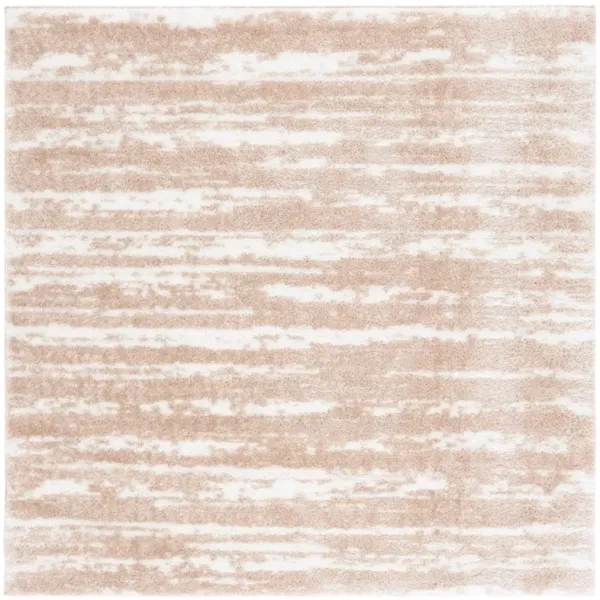 TAHOE SHAG 686 IVORY  6'-7' x 6'-7' Square Square Rug