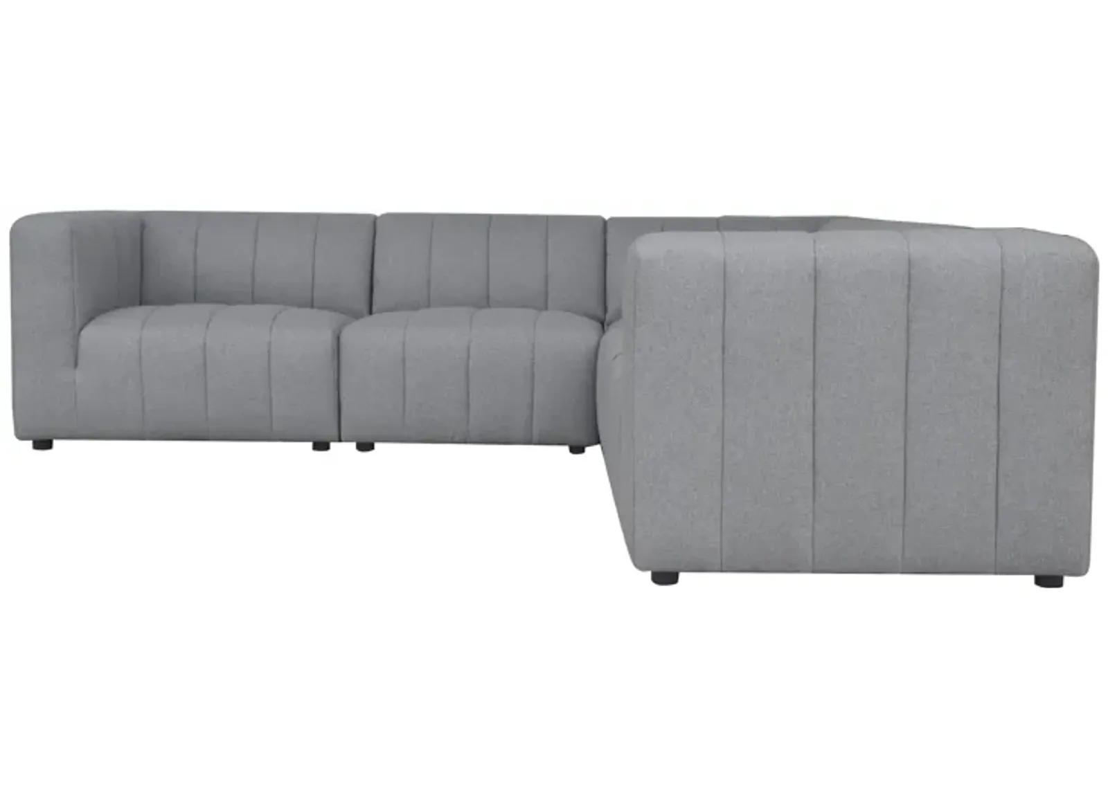 LYRIC CLASSIC L MODULAR SECTIONAL GREY