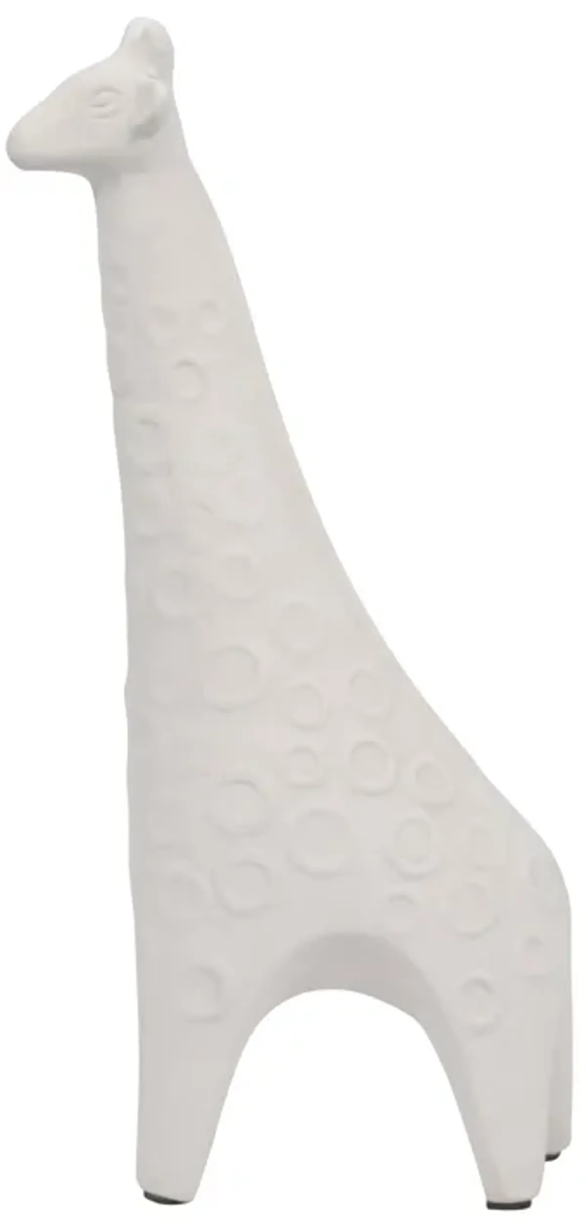 Clay, 10" Polka Dot Giraffe, Ivory