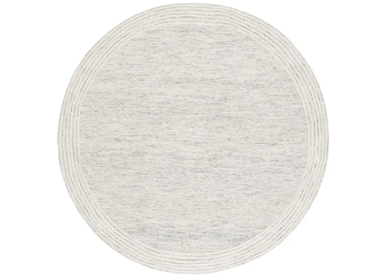 ABSTRACT 464 GREY  6' x 6' Round Round Rug