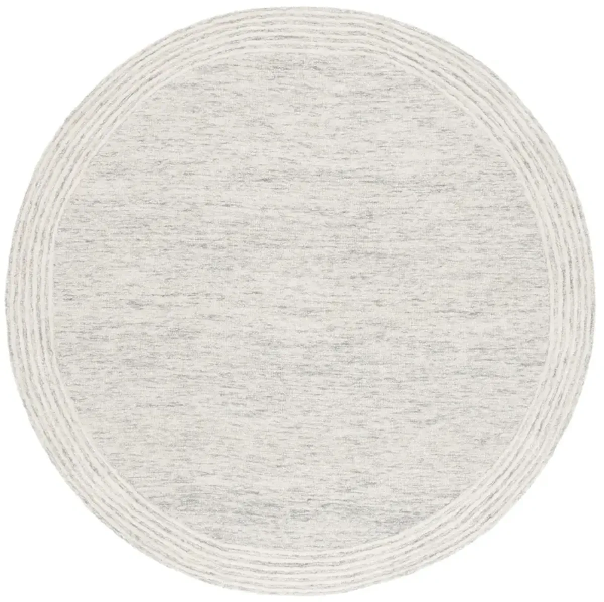 ABSTRACT 464 GREY  6' x 6' Round Round Rug