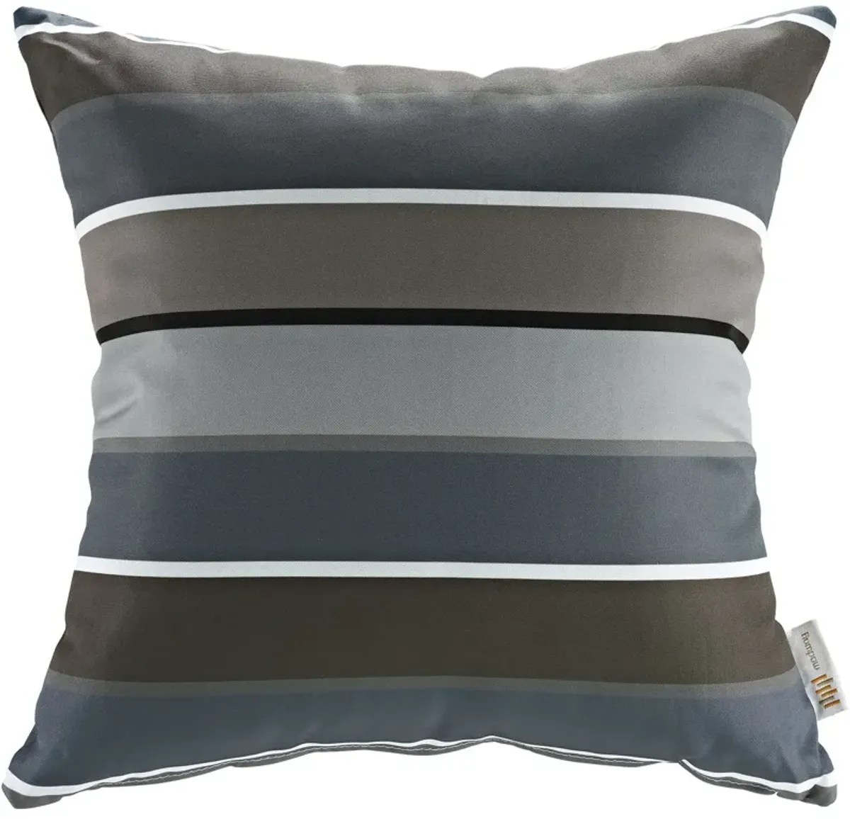 Grey Day Outdoor Pillow