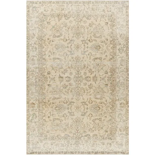 Antique One of a Kind AOOAK-1081 6'7" x 9'10" Handmade Rug