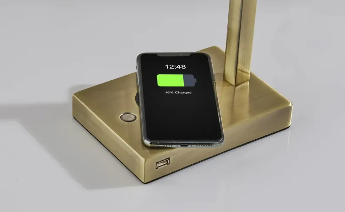 Aidan AdessoCharge LED Wireless Charging Desk Lamp