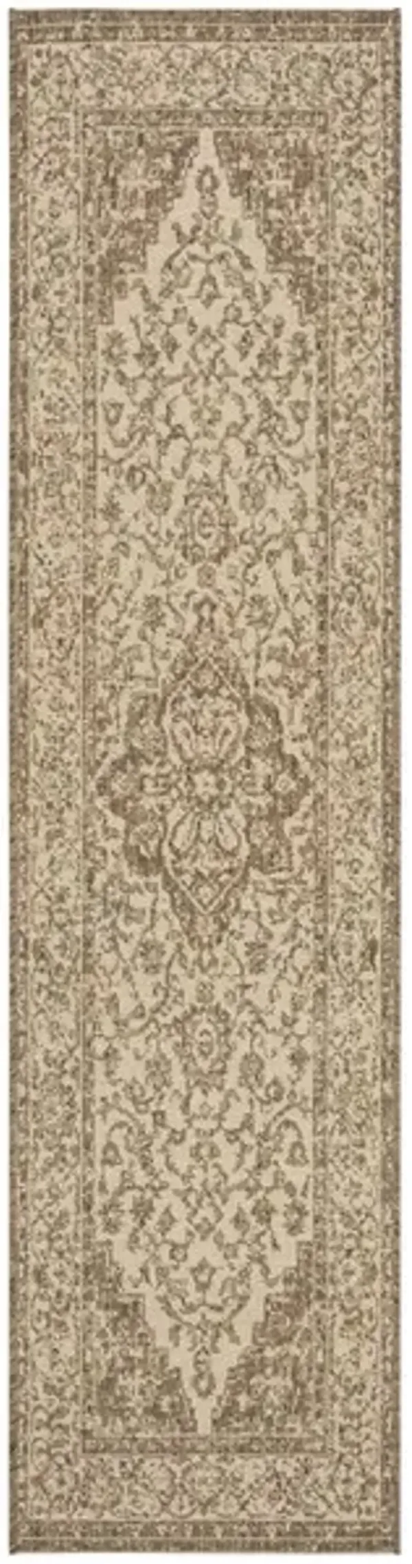 LINDEN 137 Collection LND137C-26 Cream / Beige 2'-2" X 6'