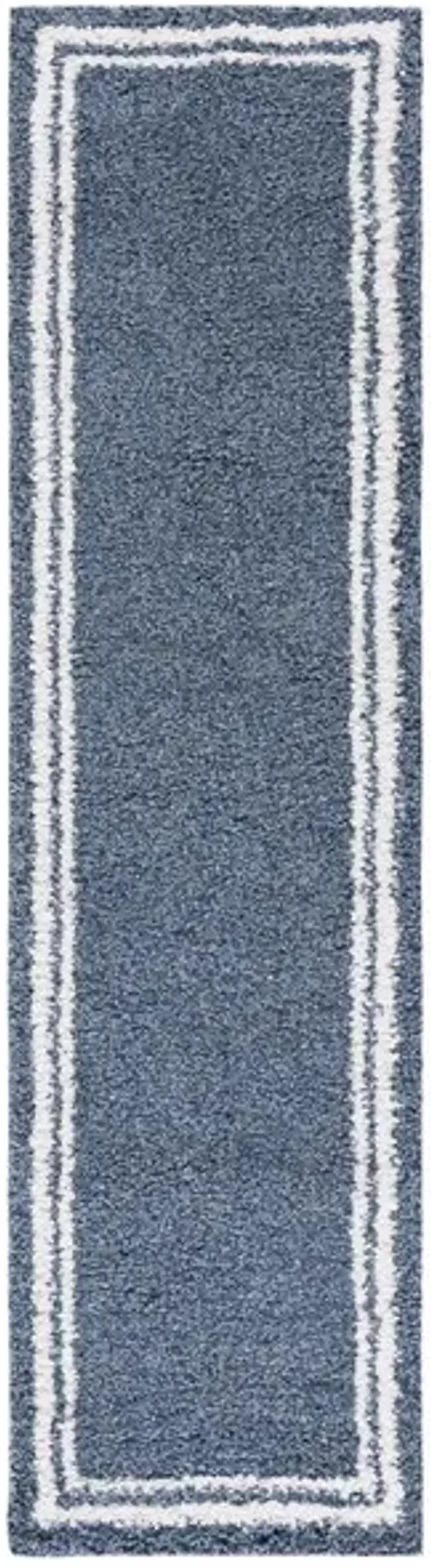 CALICO SHAG 100 2'-2' X 8' Runner Rug