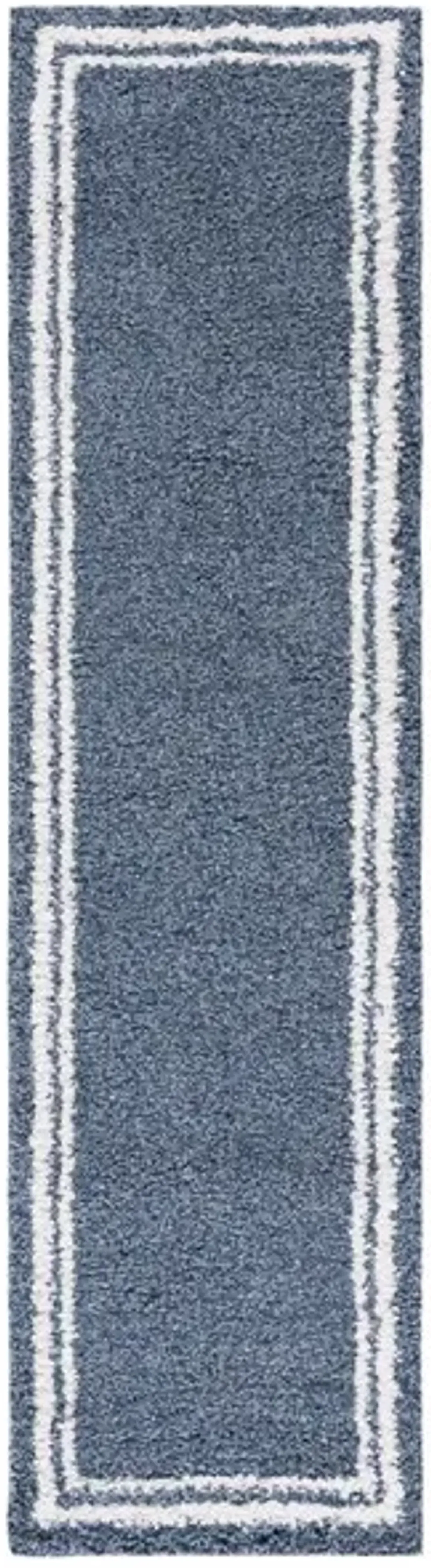 CALICO SHAG 100 2'-2' X 8' Runner Rug