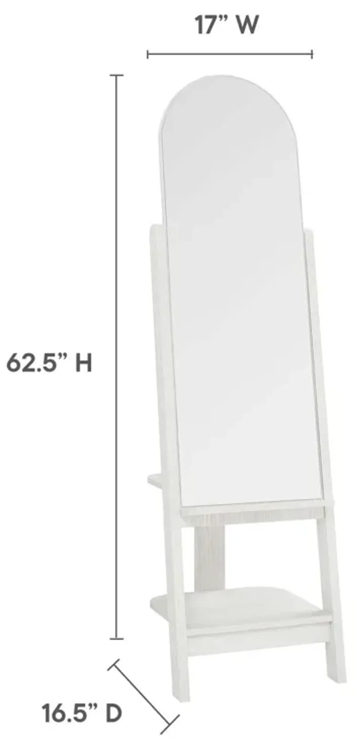 Ascend Standing Mirror