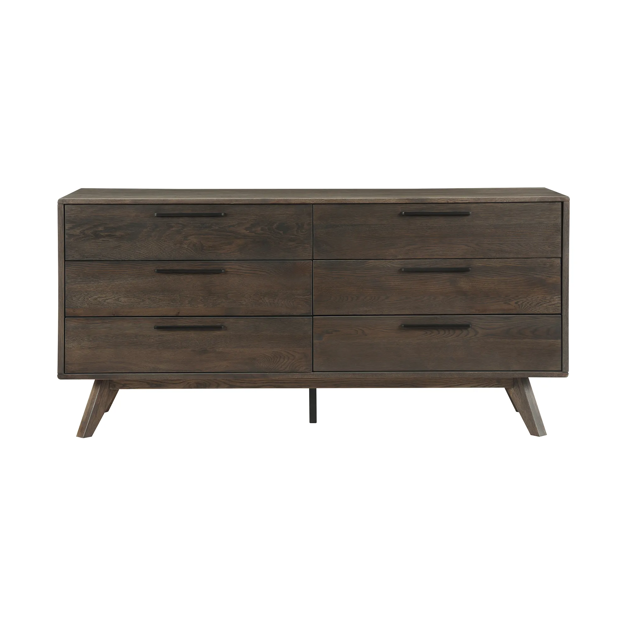 Astoria Oak Dresser for Bedroom with 6 Drawers