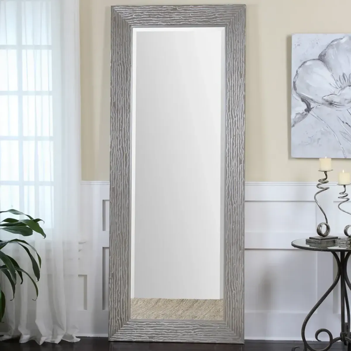 Amadeus Large Silver Mirror