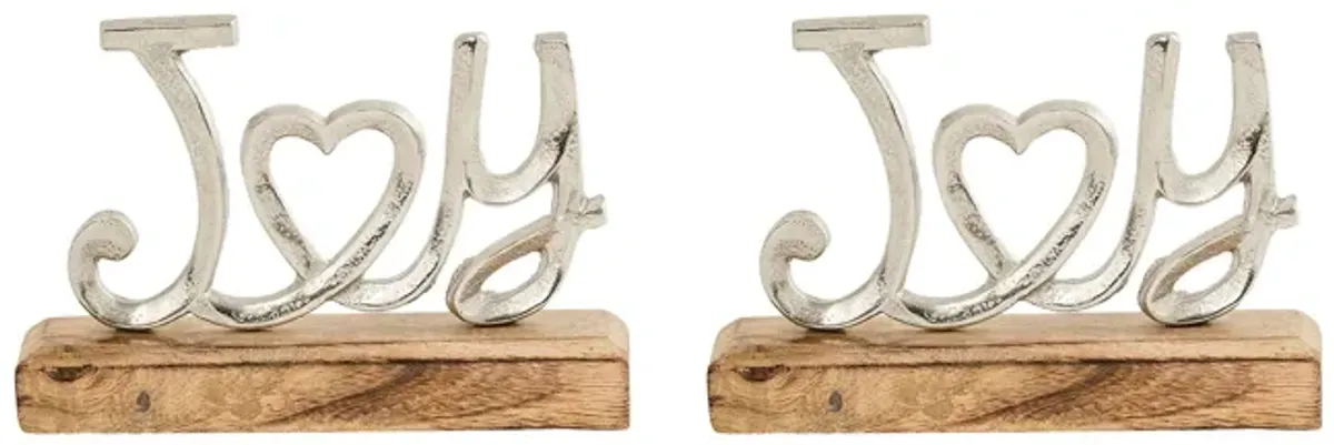 Joy Table Decor (Set of 2)