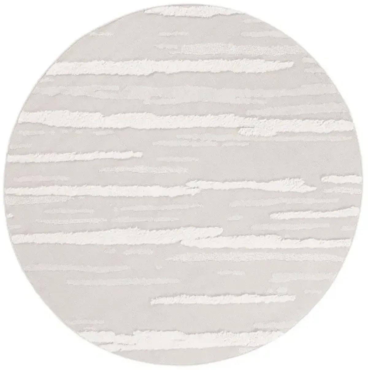 TRENDS 118 Beige 6'-7' X 6'-7' Round Round Rug