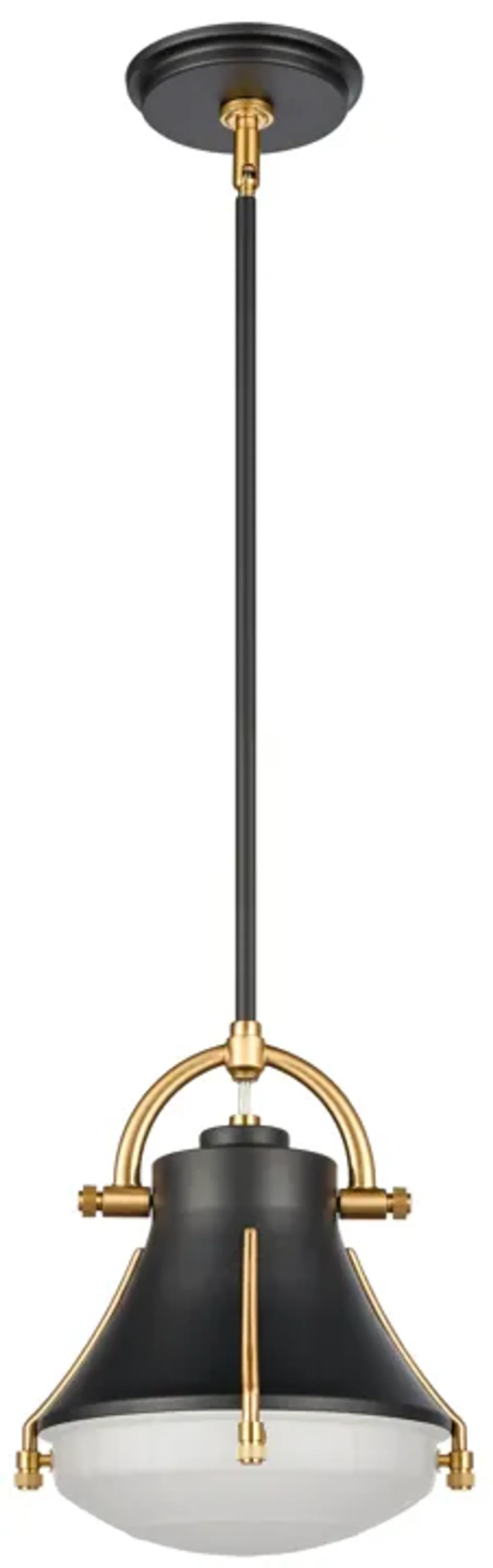 Urbanite 9" Wide 1-Light Mini Pendant - Matte Black