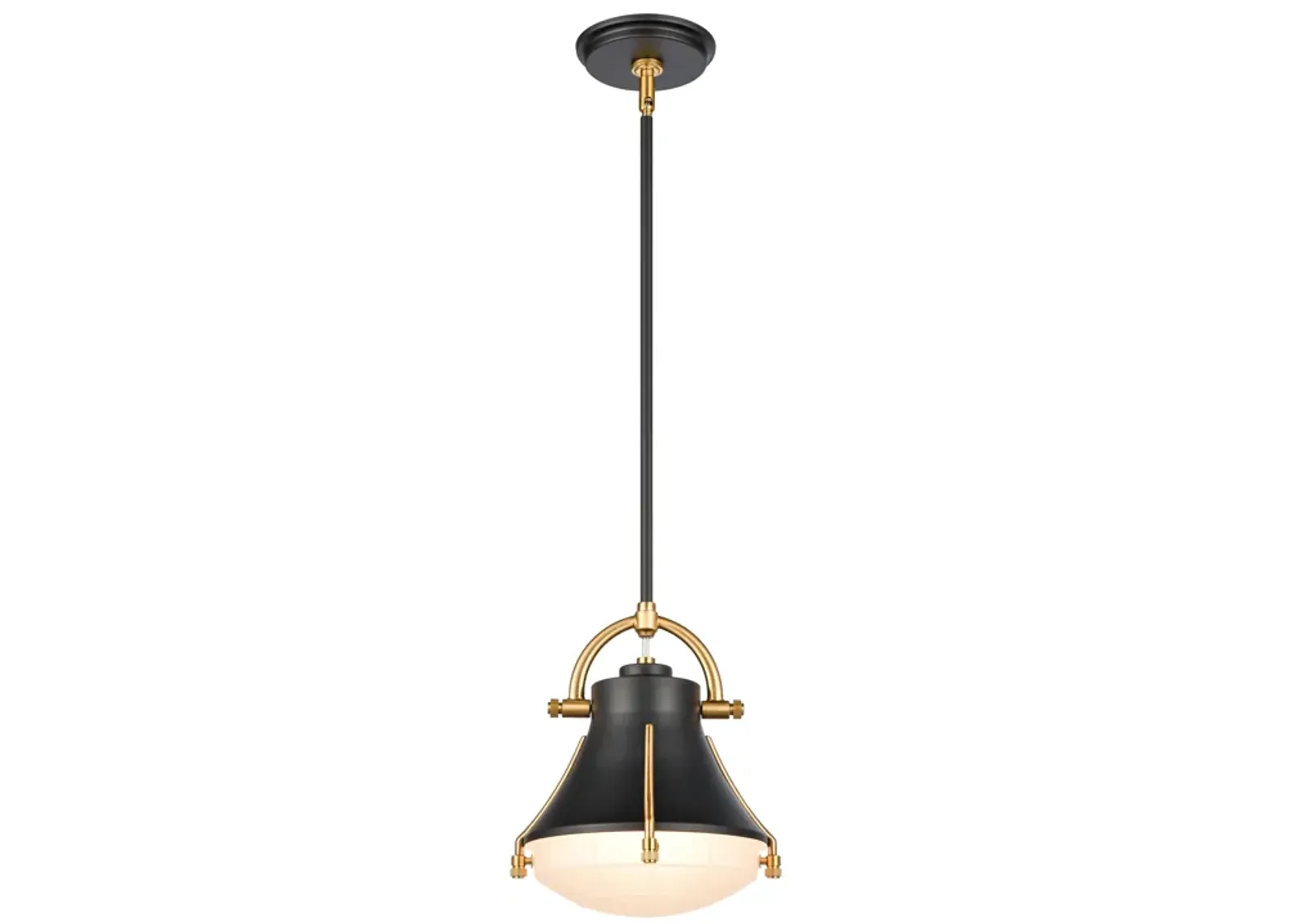 Urbanite 9" Wide 1-Light Mini Pendant - Matte Black