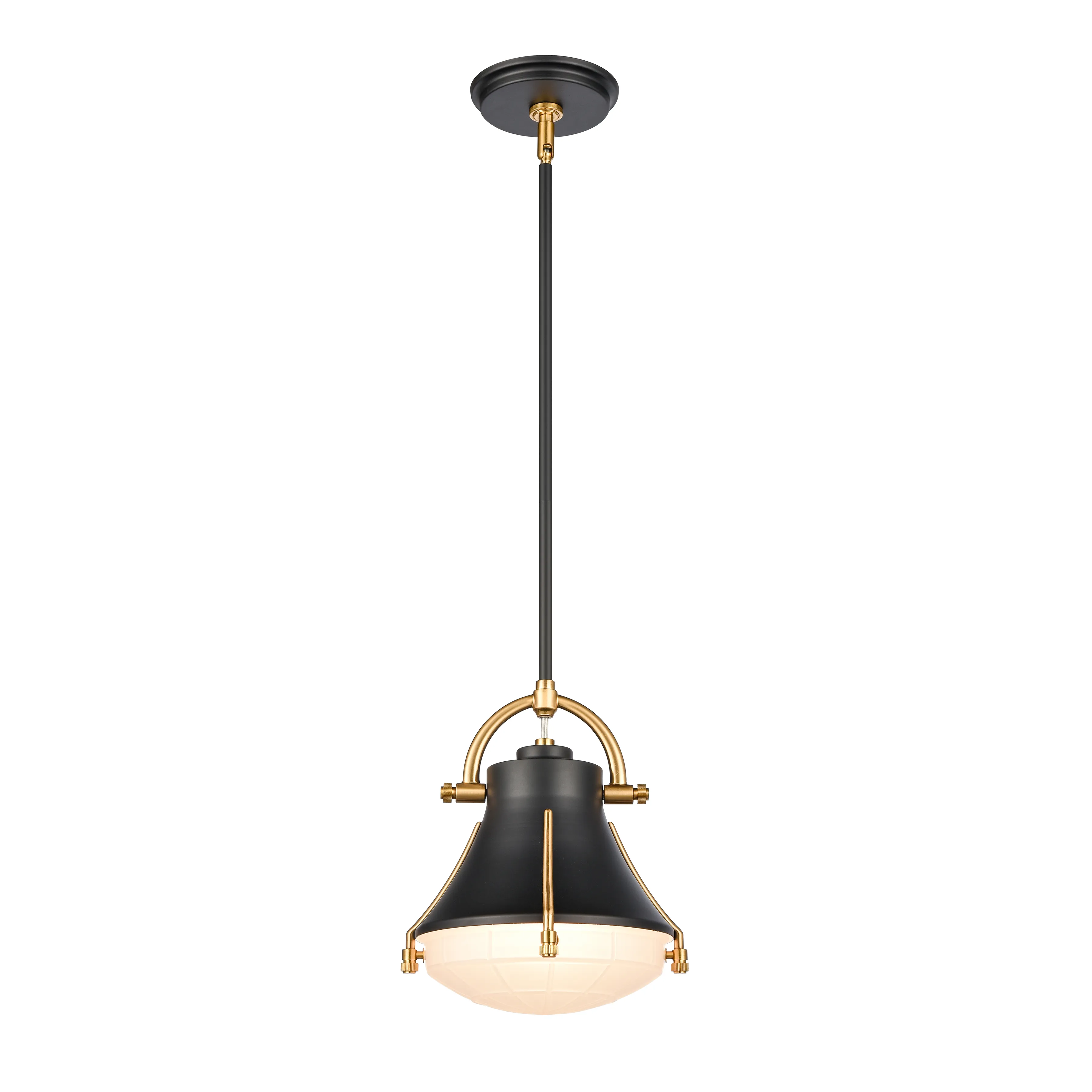 Urbanite 9" Wide 1-Light Mini Pendant - Matte Black