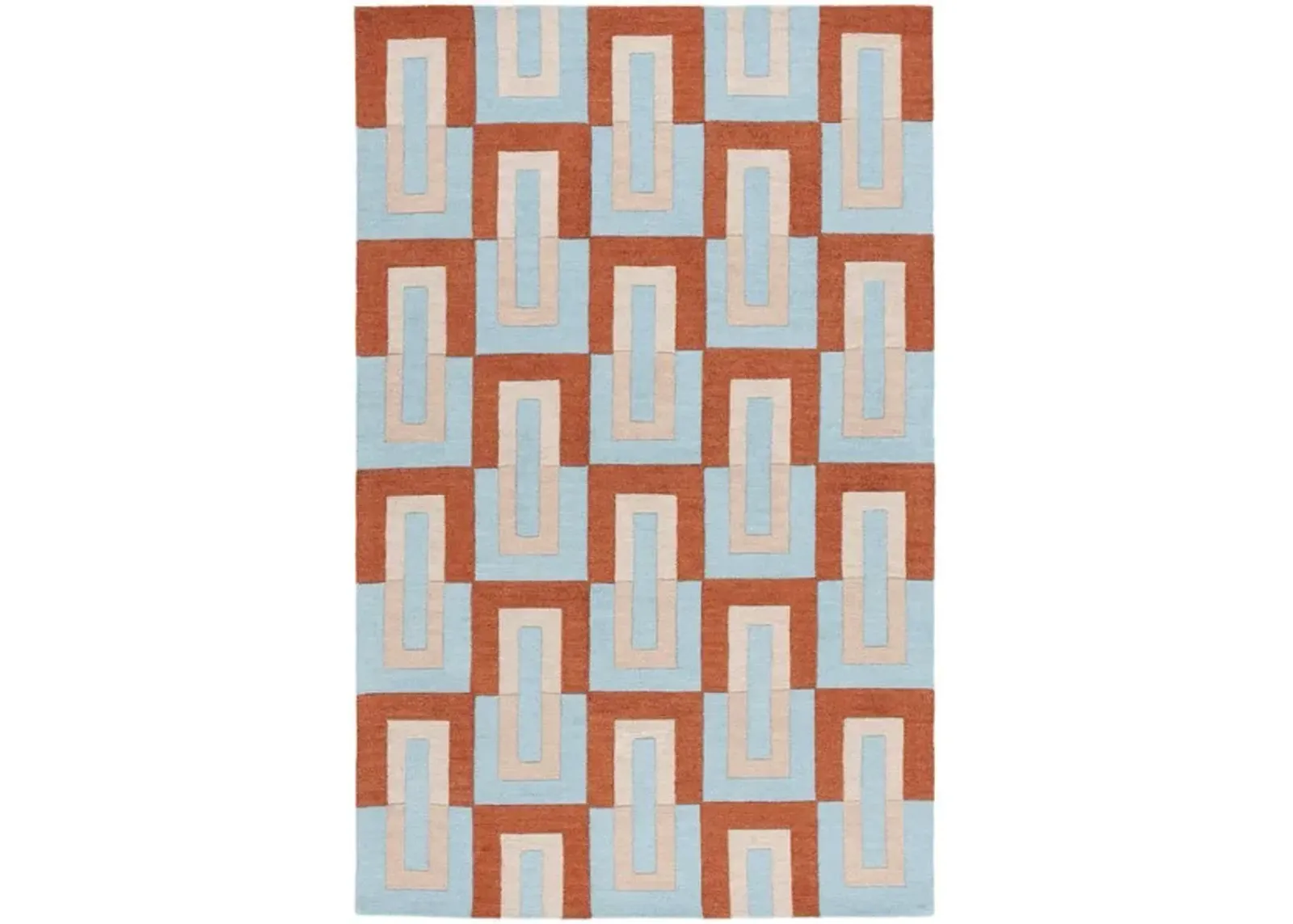 GENRE 102 Blue 3' X 5' Small Rectangle Rug