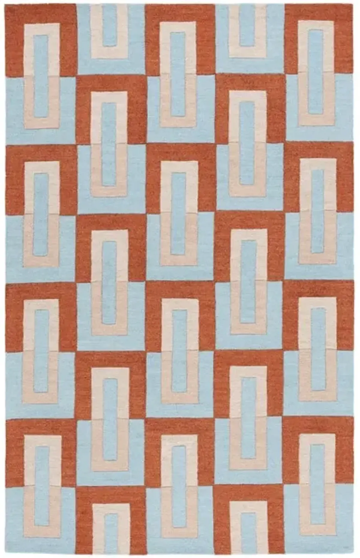 GENRE 102 Blue 3' X 5' Small Rectangle Rug