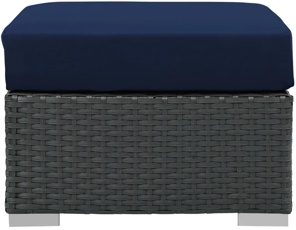 Sojourn Outdoor Patio Sunbrella® Ottoman