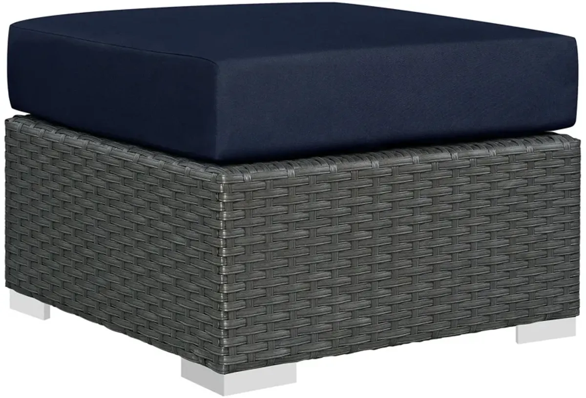 Sojourn Outdoor Patio Sunbrella® Ottoman