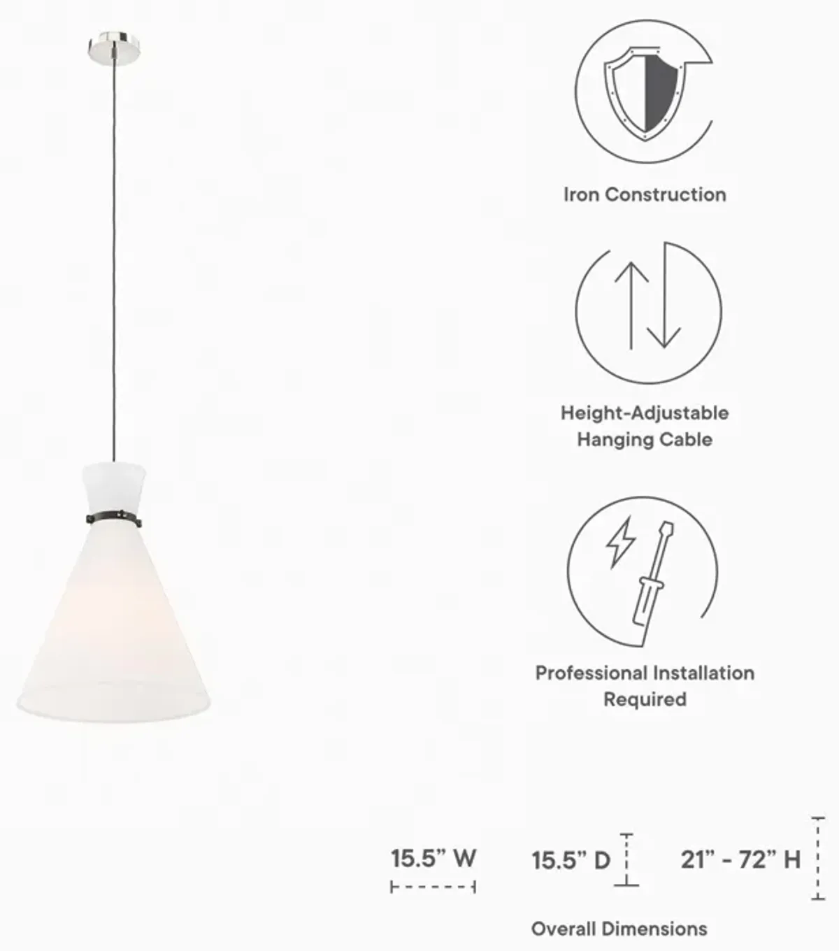 Starlight 1-Light Pendant Light