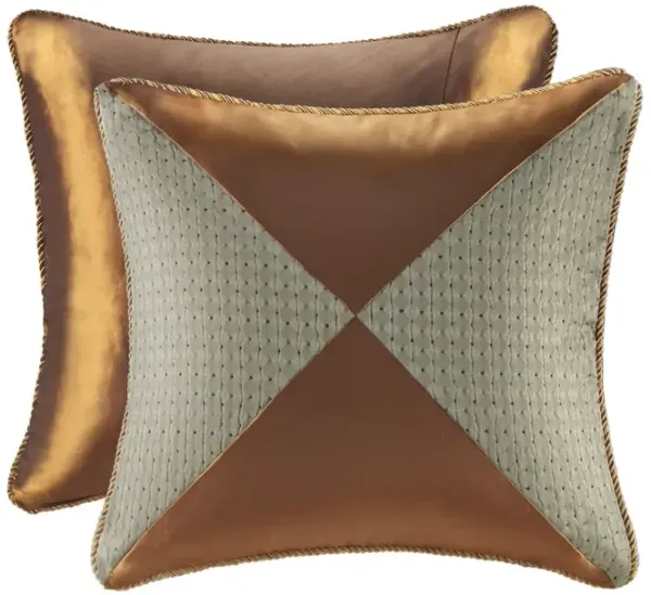 Hampton Hill Canovia Springs Brown 10 Piece Jacquard Comforter Set