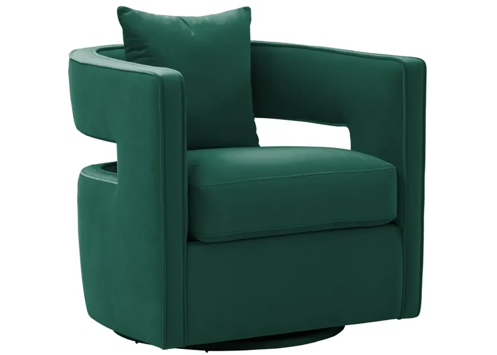 Kennedy Forest Green Swivel Chair