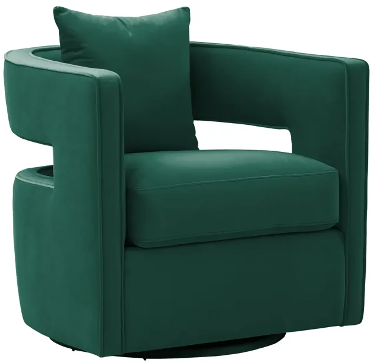 Kennedy Forest Green Swivel Chair