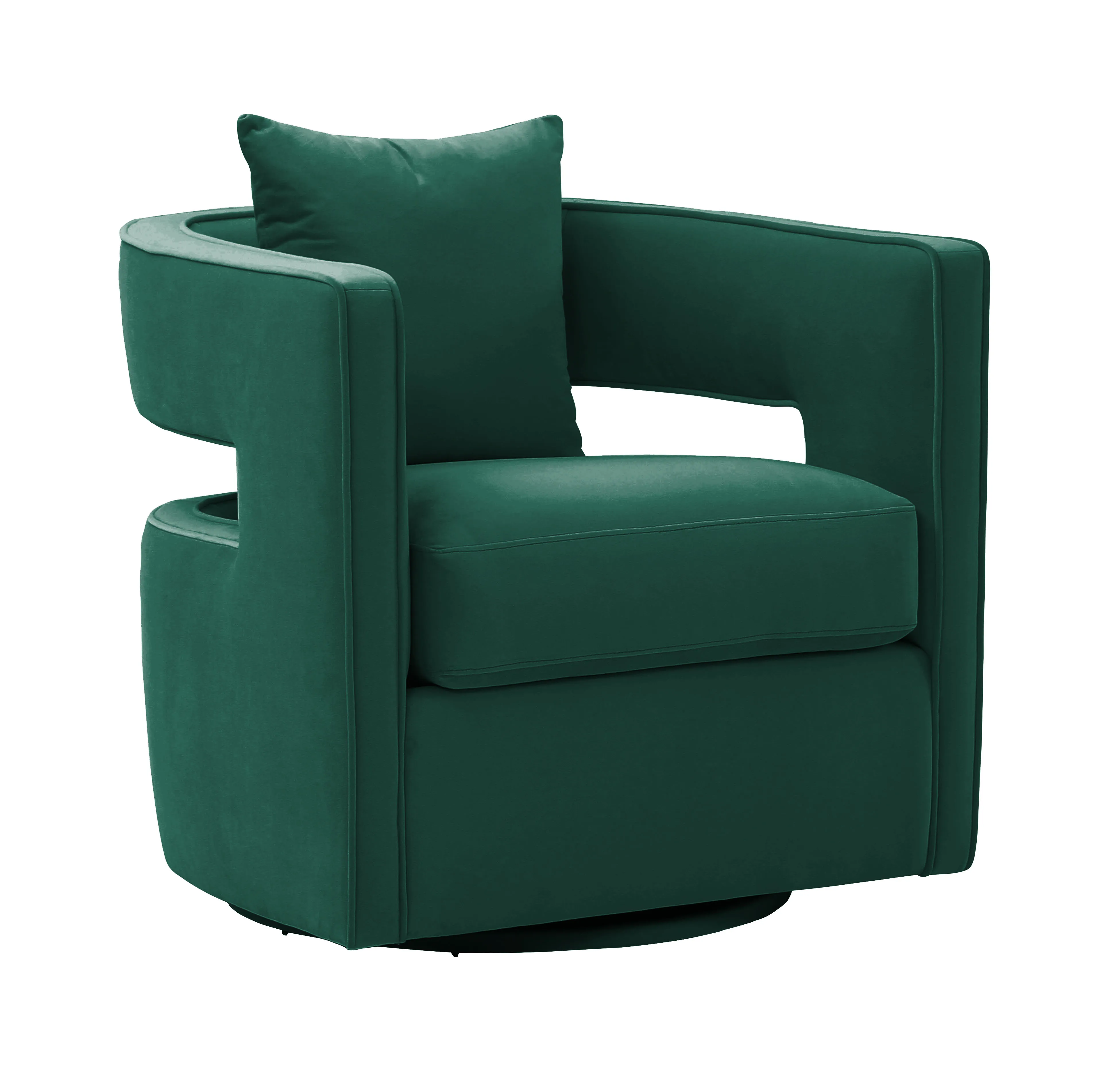 Kennedy Forest Green Swivel Chair