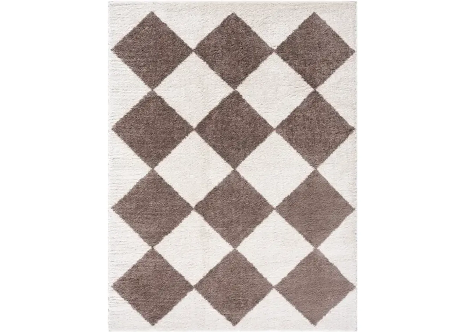 Fossay Shag FSG-2323 2' x 2'11" Machine Woven Rug