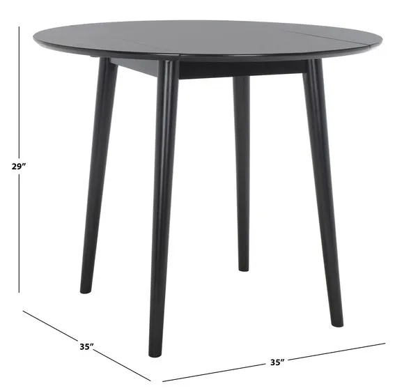 LOVELL FOLDING ROUND DINING TABLE