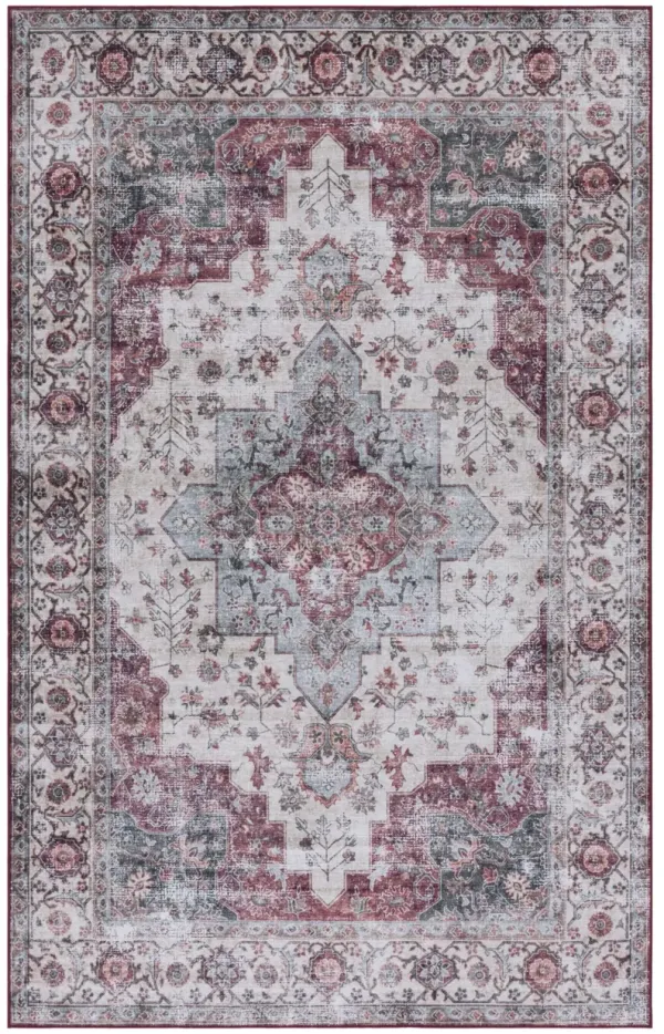 TUCSON 105 M/W S/R BEIGE GREEN  3' x 5' Small Rectangle Rug