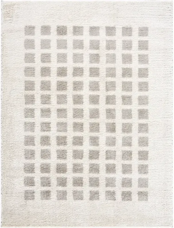 Fossay Shag FSG-2322 5'3" x 7' Machine Woven Rug