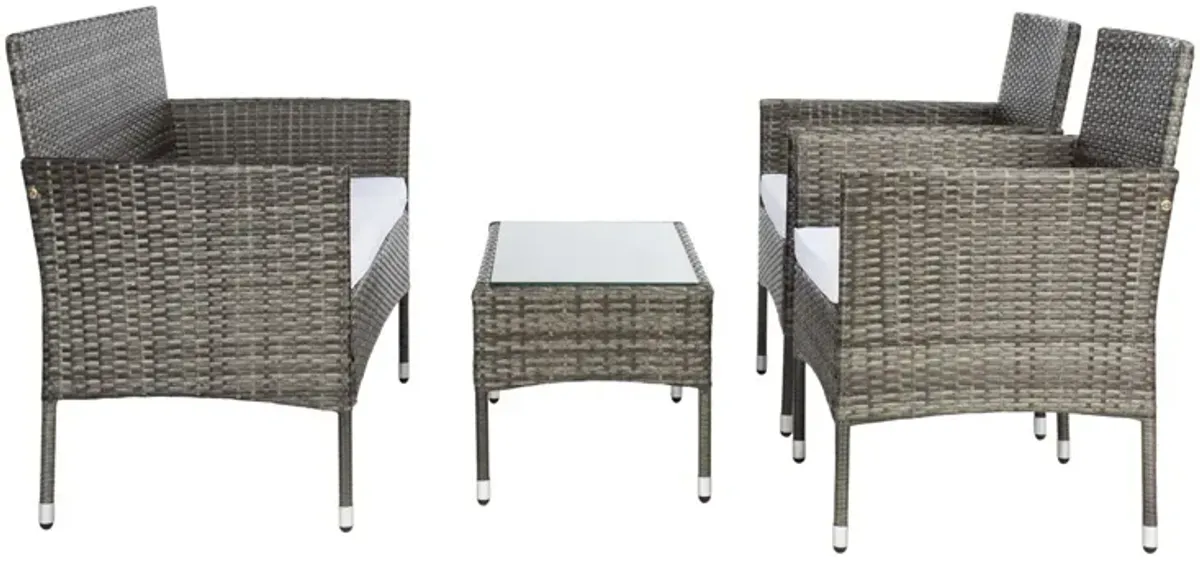 ABDUL 4PC LIVING SET