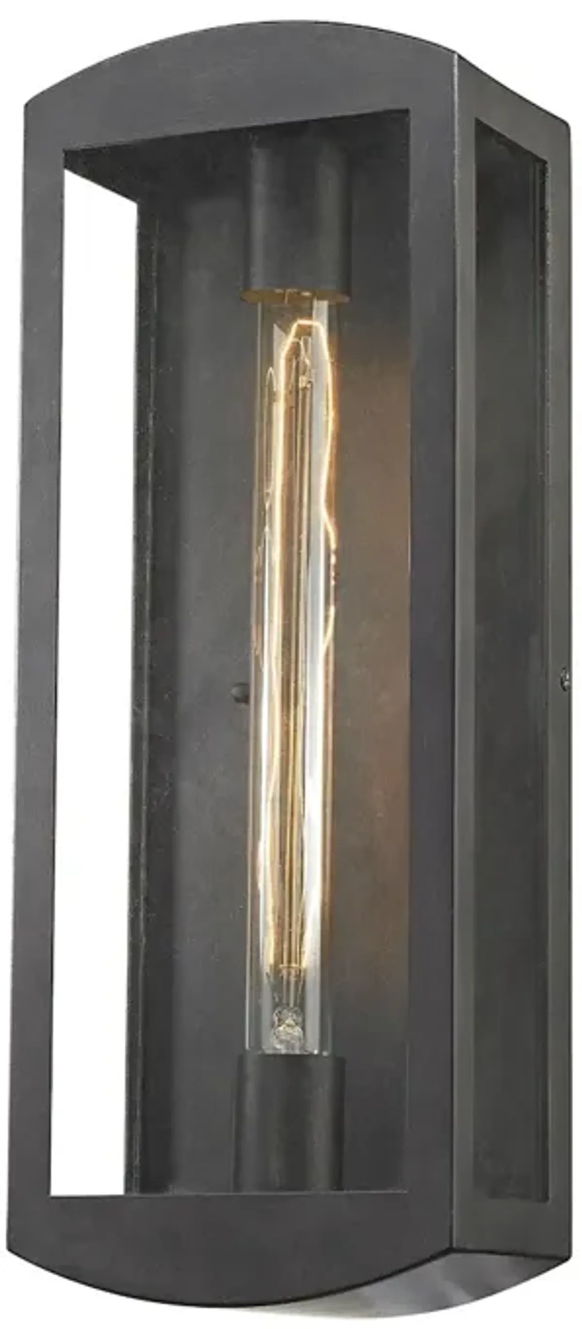 Trenton 17" High 1-Light Outdoor Sconce - Blackened Bronze