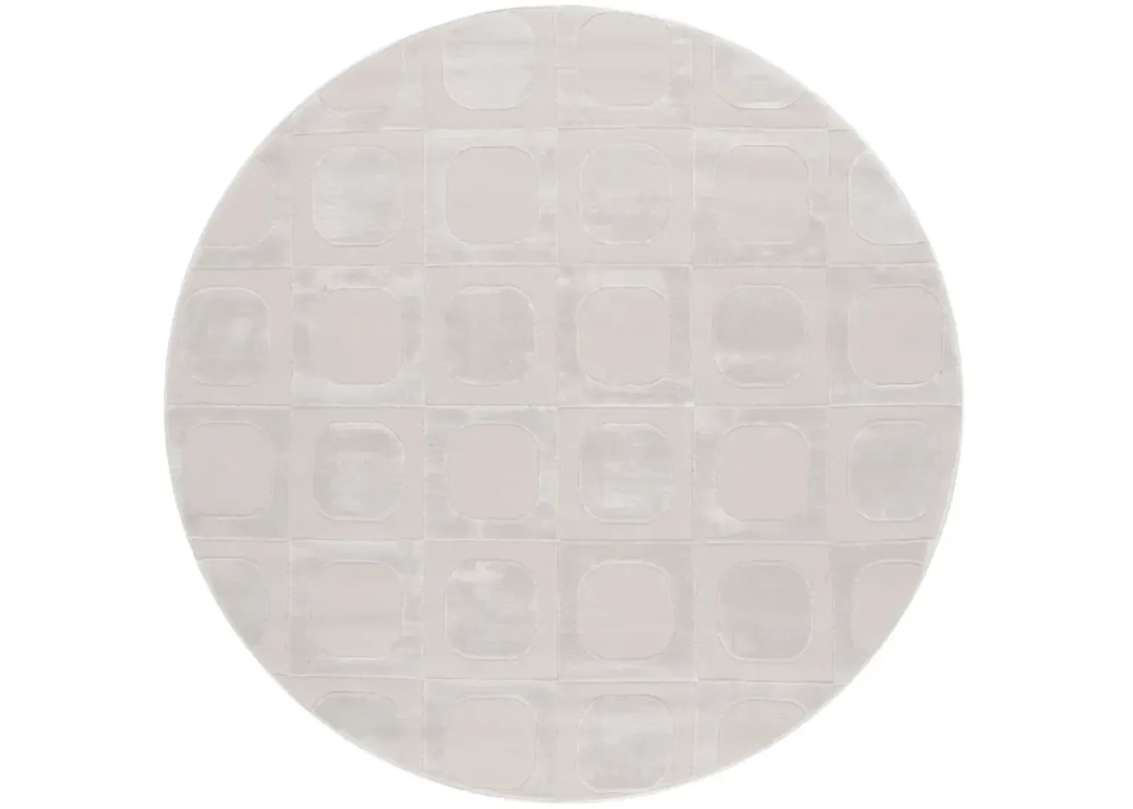 SAYLOR 124 IVORY 6'-3' x 6'-3' Round Round Rug