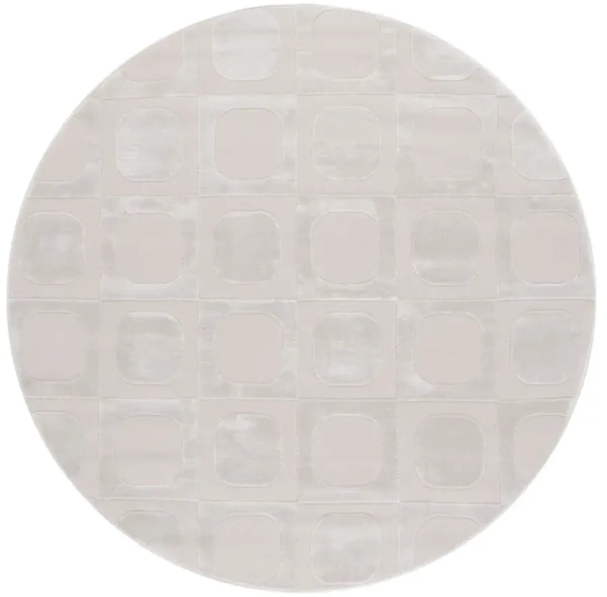 SAYLOR 124 IVORY 6'-3' x 6'-3' Round Round Rug