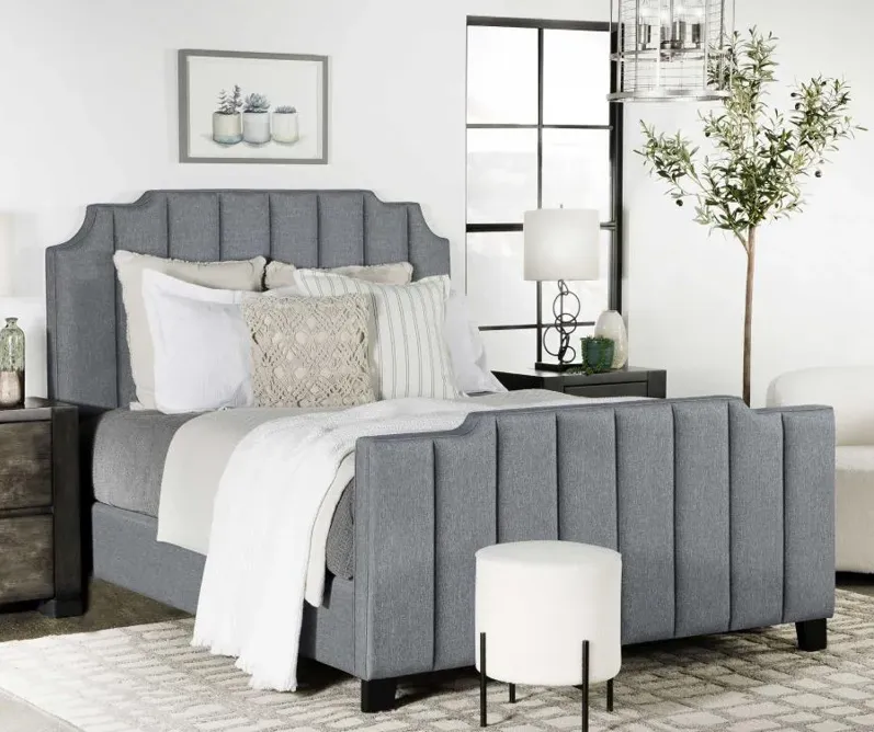 Fiona Upholstered Panel Bed