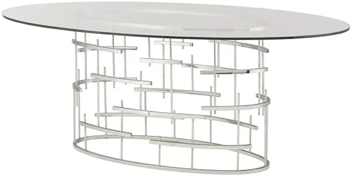 OVAL TIFFANY DINING TABLE