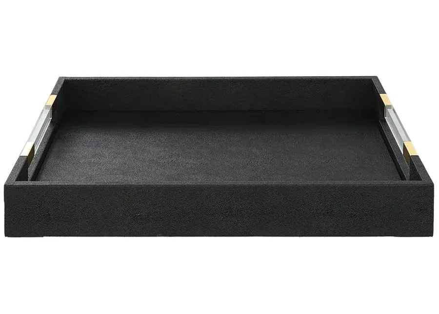 Wessex Black Shagreen Tray