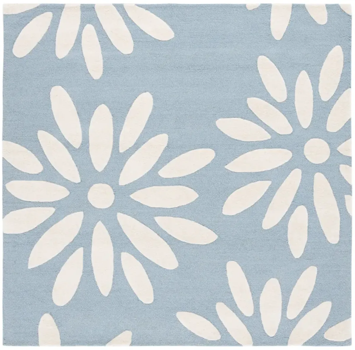 SAFAVIEH KIDS Hand Tufted 6' x 6' Square area rug