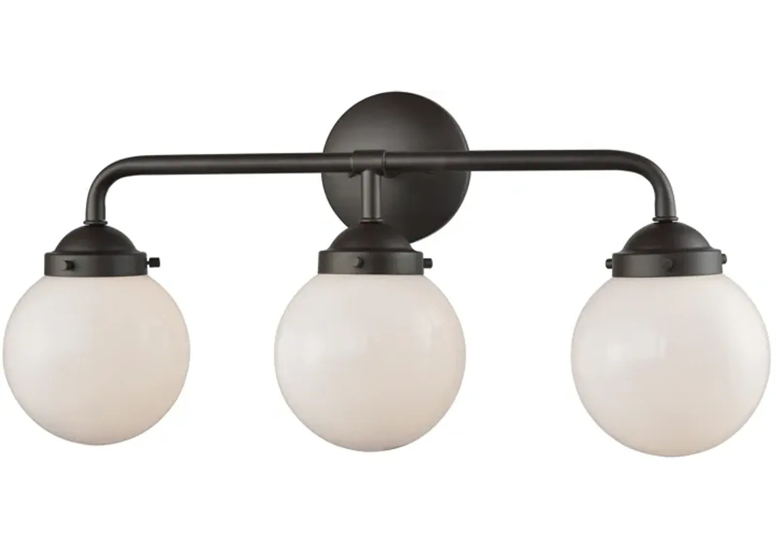 Beckett 24" Wide 3-Light Vanity Light - Oil Rubbed Bronze