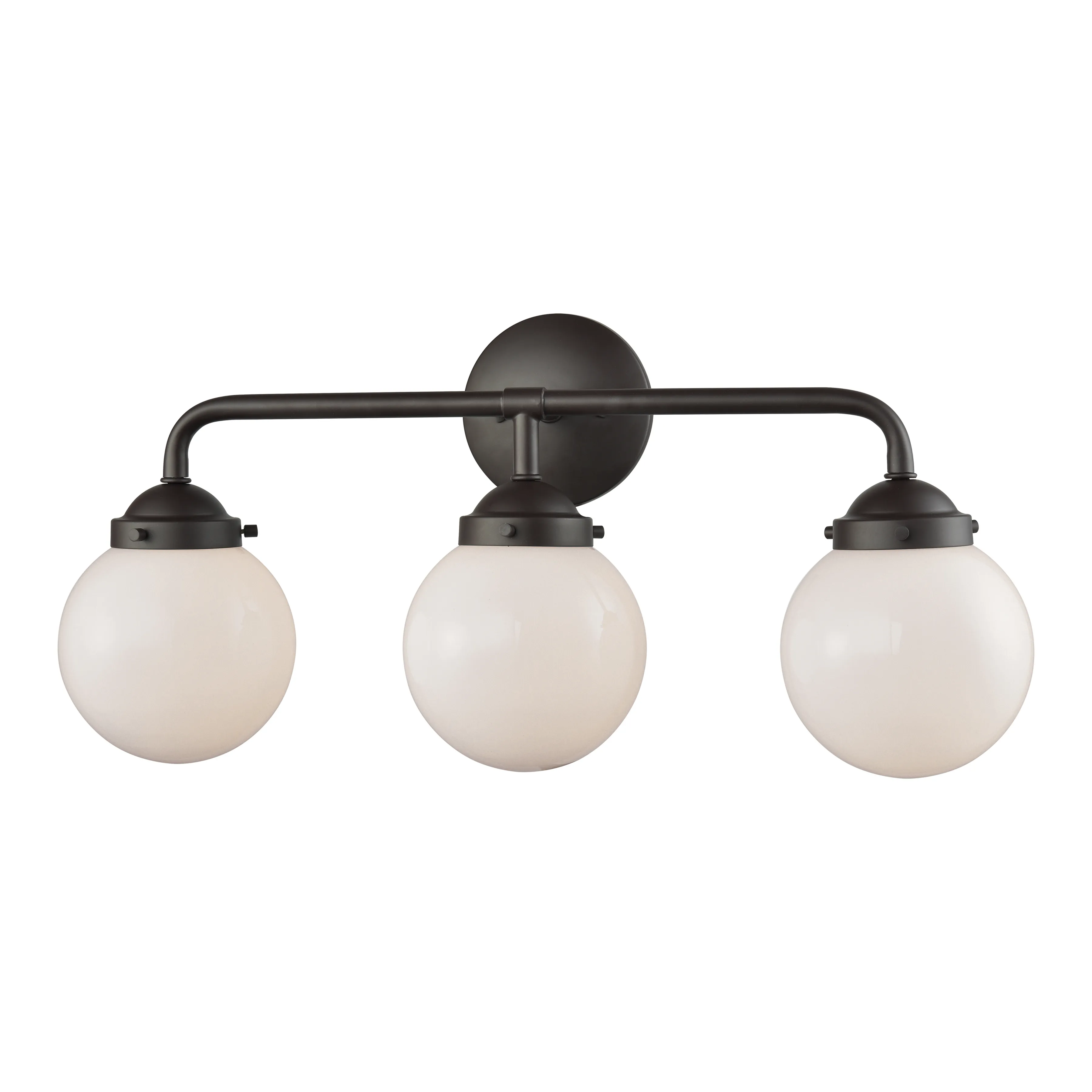 Beckett 24" Wide 3-Light Vanity Light - Oil Rubbed Bronze