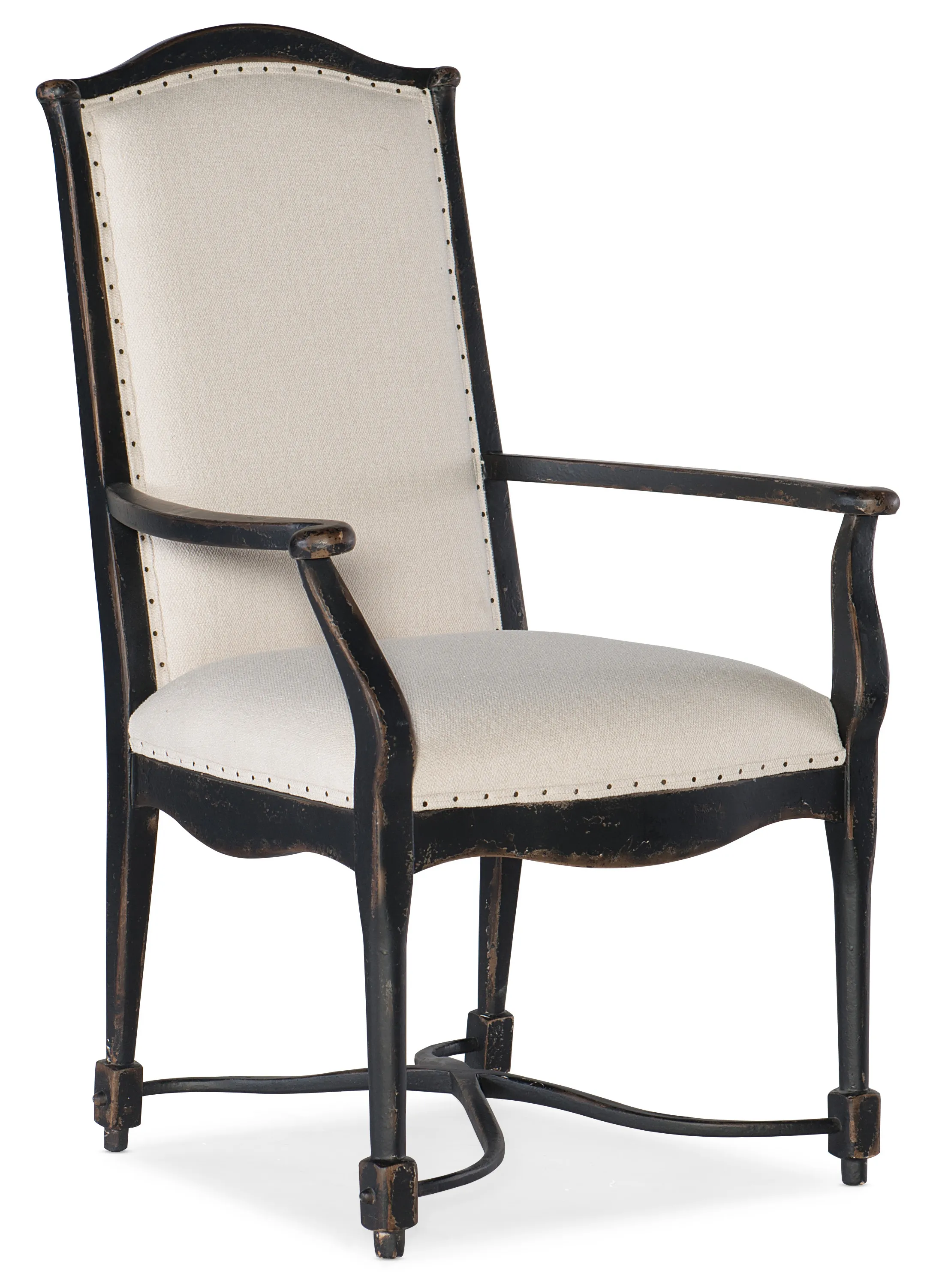 Ciao Bella Upholstered Back Arm Chair - Set of 2