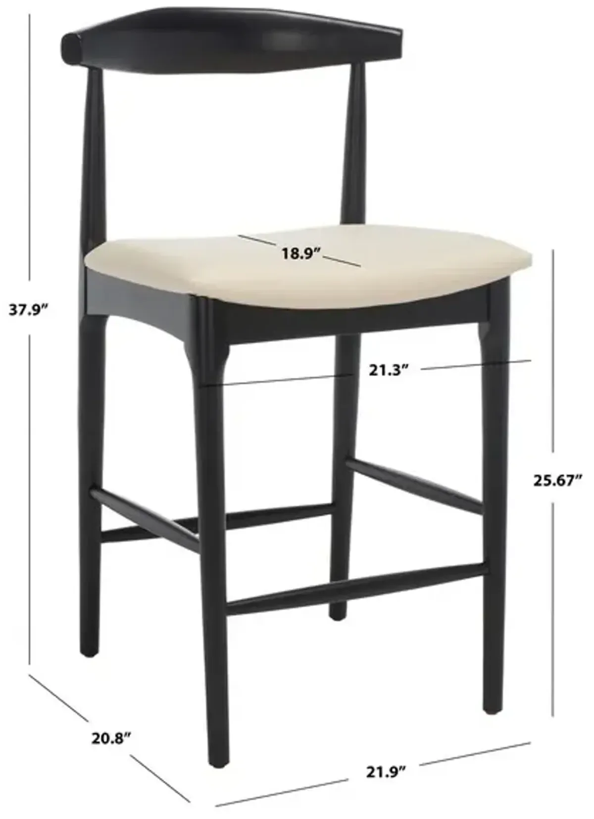 Lionel Retro Counter Stool